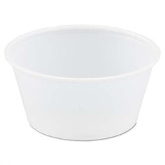 DART - Polystyrene Portion Cups, 3.25 oz, Translucent, 250/Bag, 10 Bags/Carton - Americas Tooling