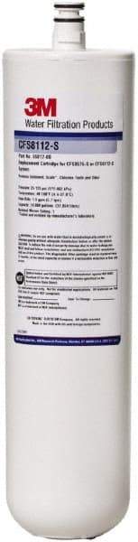 3M - 3-3/16" OD, 1µ, Polypropylene Replacement Cartridge for 3M/CUNO Commerical Foodservice Systems - 12-7/8" Long, Reduces Particulate, Tastes, Odors, Chlorine & Scales - Americas Tooling