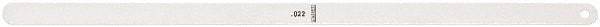 Starrett - Feeler Gages   Thickness (Decimal Inch): 0.0220    Leaf Length (Inch): 12 - Americas Tooling