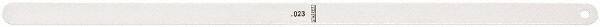 Starrett - Feeler Gages   Thickness (Decimal Inch): 0.0230    Leaf Length (Inch): 12 - Americas Tooling