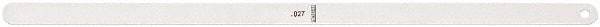 Starrett - Feeler Gages   Thickness (Decimal Inch): 0.0270    Leaf Length (Inch): 12 - Americas Tooling