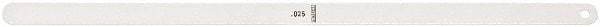 Starrett - Feeler Gages   Thickness (Decimal Inch): 0.0250    Leaf Length (Inch): 12 - Americas Tooling