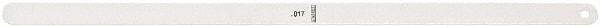 Starrett - Feeler Gages   Thickness (Decimal Inch): 0.0170    Leaf Length (Inch): 12 - Americas Tooling