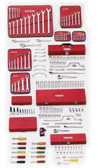 Proto - 194 Piece 1/4, 3/8 & 1/2" Drive Master Tool Set - Comes in Top Chest - Americas Tooling