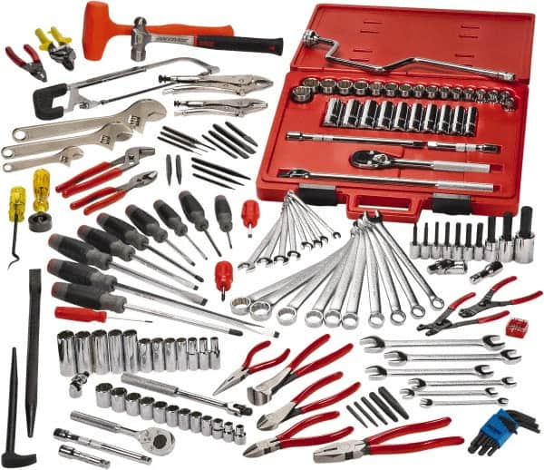 Proto - 157 Piece 3/8 & 1/2" Drive Master Tool Set - Comes in Top Chest - Americas Tooling
