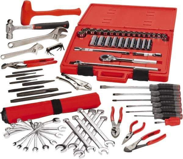 Proto - 77 Piece 3/8 & 1/2" Drive Master Tool Set - Comes in Tool Box - Americas Tooling