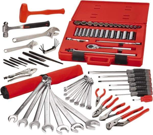 Proto - 78 Piece 1/2" Drive Master Tool Set - Comes in Tool Box - Americas Tooling