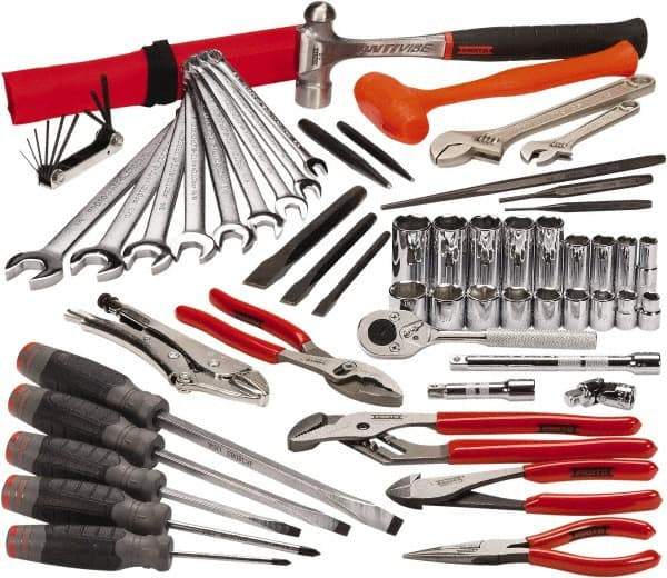 Proto - 62 Piece 3/8" Drive Master Tool Set - Comes in Tool Box - Americas Tooling