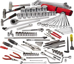 Proto - 92 Piece 3/8, 1/2 & 3/4" Drive Master Tool Set - Comes in Top Chest - Americas Tooling