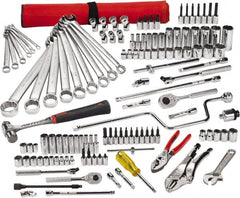 Proto - 126 Piece 1/4 & 3/8" Drive Master Tool Set - Comes in Top Chest - Americas Tooling