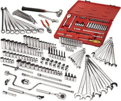 Proto - 179 Piece 1/4 & 3/8" Drive Master Tool Set - Comes in Roller Cabinet - Americas Tooling