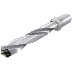 Iscar - 36 to 36.9mm Diam, 3xD, 108mm Max Drill Depth, 32mm Shank Diam, 209.5mm OAL, Replaceable Tip Drill - HFP-IQ Insert, 36 Seat Size, DFN Toolholder, Series ChamIOdrill - Americas Tooling