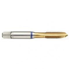 45359 2B 3-Flute PM Cobalt Blue Ring Spiral Point Plug Tap-TiN - Americas Tooling