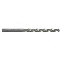 3mm Dia. - HSS Parabolic Taper Length Drill-130° Point-Coolant-Bright - Americas Tooling