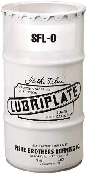 Lubriplate - 120 Lb Drum Aluminum High Temperature Grease - White, Food Grade & High/Low Temperature, 325°F Max Temp, NLGIG 0, - Americas Tooling