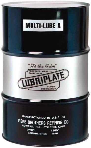 Lubriplate - 400 Lb Drum Calcium Extreme Pressure Grease - Beige, Extreme Pressure, 210°F Max Temp, NLGIG 2, - Americas Tooling