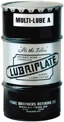 Lubriplate - 120 Lb Drum Calcium Extreme Pressure Grease - Beige, Extreme Pressure, 210°F Max Temp, NLGIG 2, - Americas Tooling