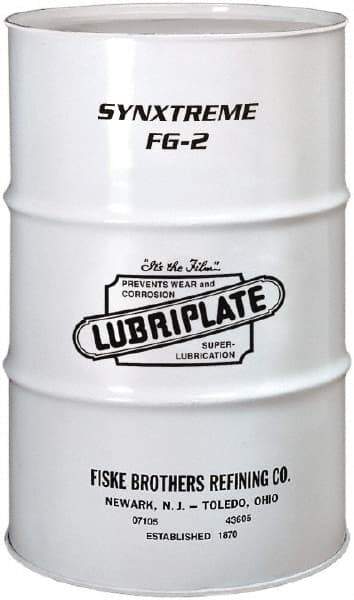 Lubriplate - 400 Lb Drum Calcium Extreme Pressure Grease - Tan, Extreme Pressure, Food Grade & High/Low Temperature, 450°F Max Temp, NLGIG 2, - Americas Tooling