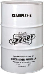 Lubriplate - 400 Lb Drum Aluminum Medium Speeds Grease - Translucent, Food Grade, 400°F Max Temp, NLGIG 2, - Americas Tooling