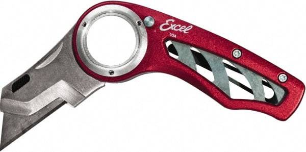 Excel - Fixed Utility Knife - Red Metal Handle - Americas Tooling