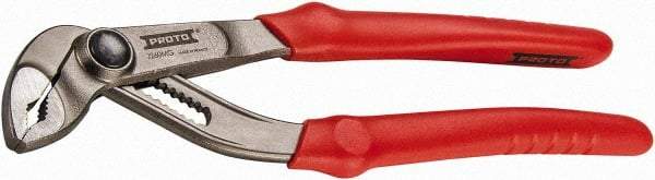 Proto - 9-27/32" OAL, 1-5/8" Max Capacity, 54mm Jaw Length, 12 Position Tongue & Groove Pliers - Slim Head - Americas Tooling