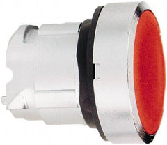 Schneider Electric - 22mm Mount Hole, Flush, Pushbutton Switch Only - Round, Orange Pushbutton, Illuminated, Momentary (MO) - Americas Tooling