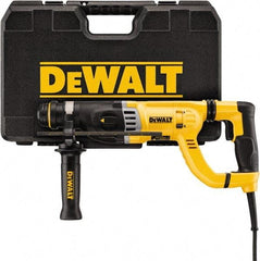 DeWALT - 120 Volt 1-1/8" SDS Chuck Electric Rotary Hammer - 0 to 5,350 BPM, 0 to 1,450 RPM, Reversible, D-Handle - Americas Tooling