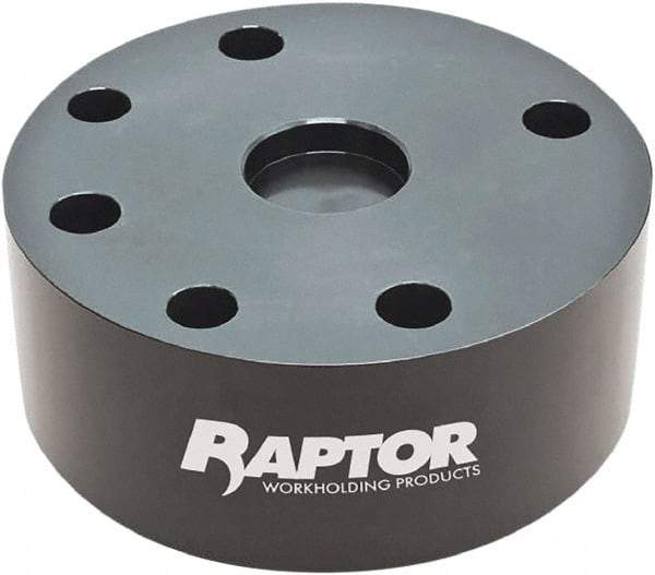 Raptor Workholding - 2" Jaw Width, 2" High Riser - For Use with 4 & 5 Axis Workholding Systems - Americas Tooling