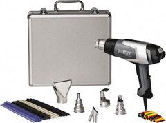 Steinel - 120 to 1,150°F Heat Setting, 4 to 13 CFM Air Flow, Heat Gun Kit - 120 Volts, 13.3 Amps, 1,600 Watts, 6' Cord Length - Americas Tooling