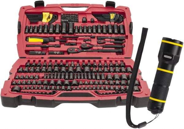 Stanley - 229 Piece Mechanic's Tool Set - Comes in Blow Molded Case - Americas Tooling