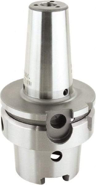 Lyndex - 0.4724" Hole Diam, HSK63A Taper Shank Shrink Fit Tool Holder & Adapter - 3.5433" Projection, 0.9449" Nose Diam, Through Coolant - Exact Industrial Supply