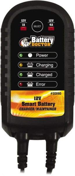 Battery Doctor - 12 Volt Automatic Charger/Maintainer - 1 Amps/4 Amps - Americas Tooling