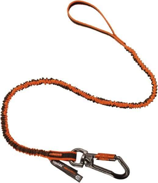 Ergodyne - 70" Tool Lanyard - Carabiner Connection, Orange - Americas Tooling