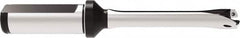 Allied Machine and Engineering - Series 13, 13 to 13.99mm Diam, 3/4" Diam Straight Shank with Flange, Straight Flute Spade Drill - 1-61/93" Max Depth, 4-43/51" OAL, Standard Length, Through Coolant - Americas Tooling