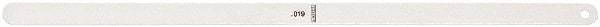 Starrett - Feeler Gages   Thickness (Decimal Inch): 0.0190    Leaf Length (Inch): 12 - Americas Tooling