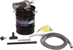 Guardair - 10 Gal Steel Tank, Air Powered Wet/Dry Vacuum - 5 Peak hp, 10' Hose Fitting, Cordless, Cartridge Filter - Americas Tooling