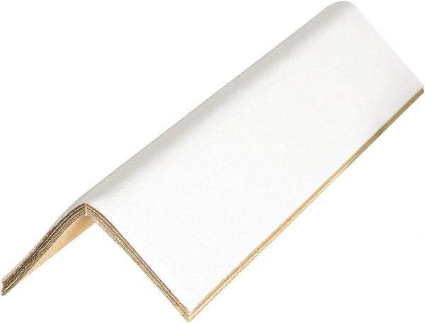 Made in USA - 36" Long x 2" Wide x 2" High Edge Guard - White, Case - Americas Tooling