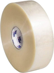 Tape Logic - 3" x 1,000 Yd Clear Hot Melt Adhesive Packaging Tape - Polypropylene Film Backing, 1.9 mil Thick, 22 Lb Tensile Strength - Americas Tooling