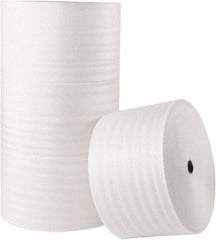 Made in USA - 900' Long x 12" Wide x 1/16" Thick, Polyethylene Foam - White - Americas Tooling