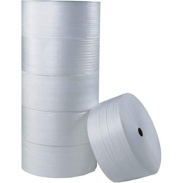 Made in USA - 550' Long x 72" Wide x 1/8" Thick, Foam Roll - White - Americas Tooling