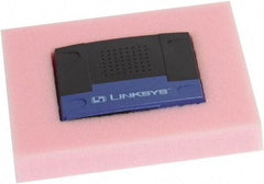 Made in USA - 24" Long x 24" Wide, Antistatic Pick & Pack Foam - Pink, Standard Grade - Americas Tooling