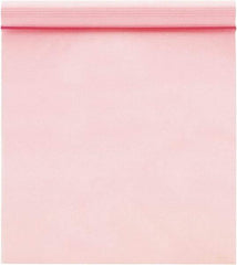 Value Collection - 12" Long x 12" Wide, 4 mil Thick, Self Seal Antistatic Poly Bag - Pink, Heavy-Duty Grade - Americas Tooling