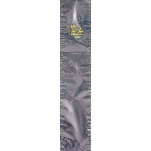 Made in USA - 30" Long x 8" Wide, 3.1 mil Thick, Open Top Static Shield Bag - Transparent, Metal-In, Standard Grade - Americas Tooling