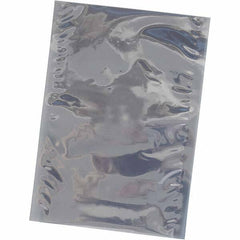 Made in USA - 10" Long x 8" Wide, 3 mil Thick, Open Top Open End Static Protection Bag - Transparent, Standard Grade - Americas Tooling