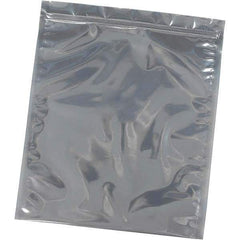 Made in USA - 10" Long x 8" Wide, 3 mil Thick, Self Seal Recloseable Zip Top Static Protection Bag - Transparent, Standard Grade - Americas Tooling