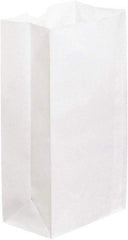 Made in USA - Kraft Grocery Bag - 6 x 3-5/8 x 11, White - Americas Tooling