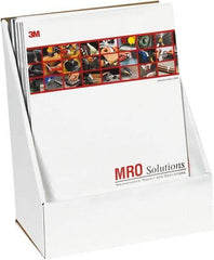 Made in USA - 11-3/16" Wide, 1 Compartment, 200#/ECT-32-B Corrugated Pamphlet & Literature Displays - White - Americas Tooling