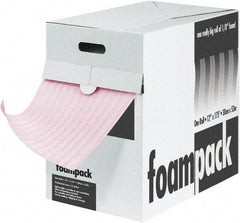 Made in USA - 2,100" Long x 24" Wide, Antistatic Foam Roll - Pink, Standard Grade - Americas Tooling