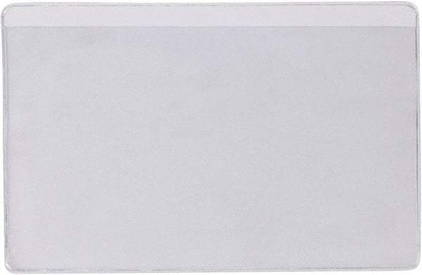 Superscan - 50 Piece Clear Press-On Vinyl Envelope - 4" High x 6" Wide - Americas Tooling