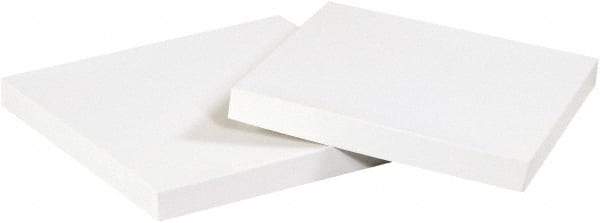 Made in USA - 18-1/2" Wide x 26" Long x 13-1/2" High Square Chipboard Box - 1 Wall, White - Americas Tooling